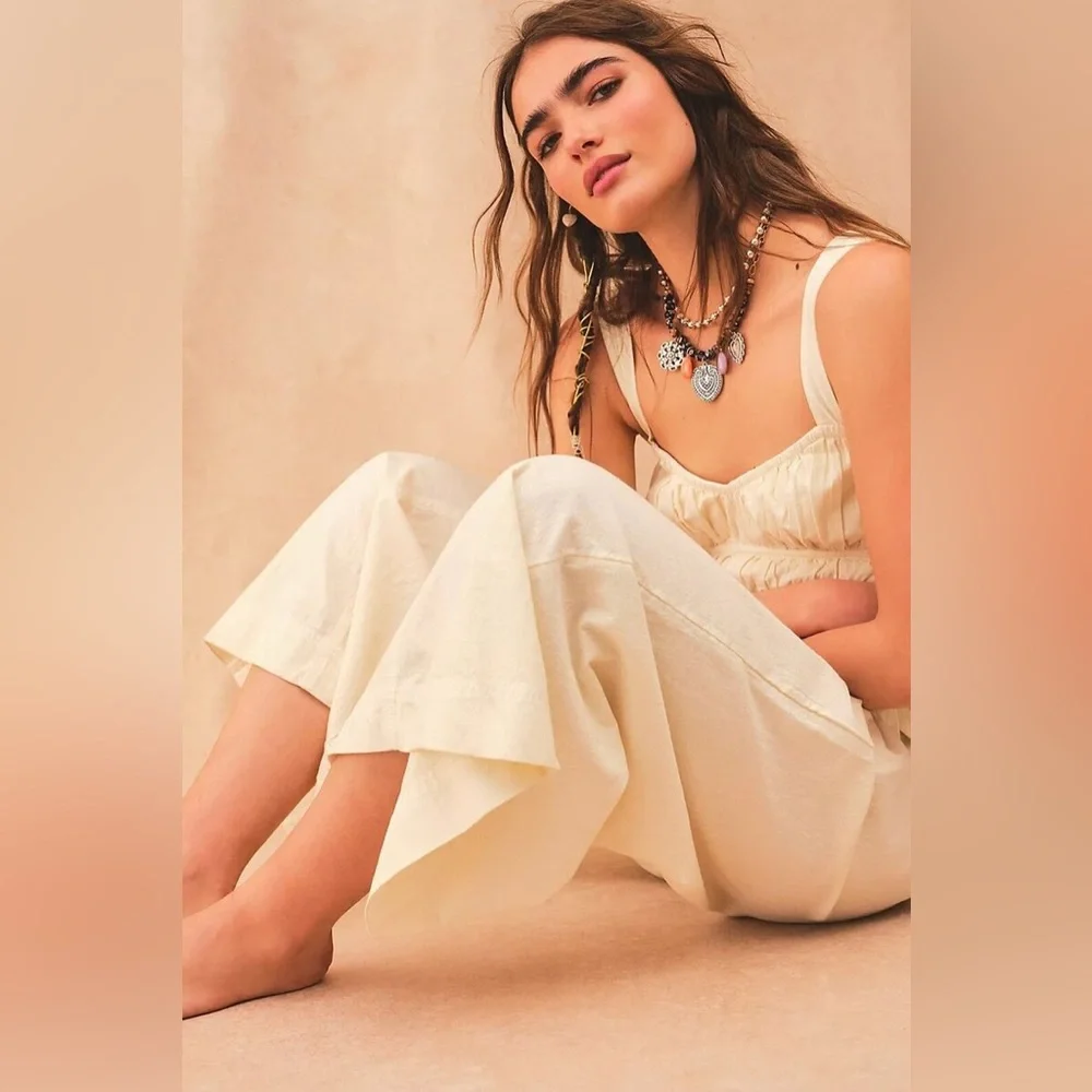 Free People After All Ruched Jumpsuit - Picture 13 of 13